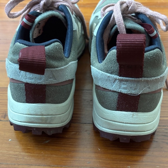 Veja Green and Pink Athletic Shoes - Picture 4 of 4